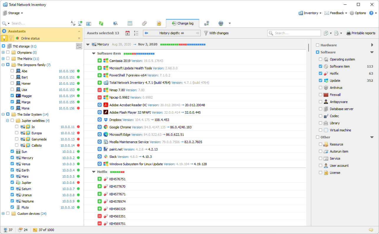 Auditar software instalado en un PC